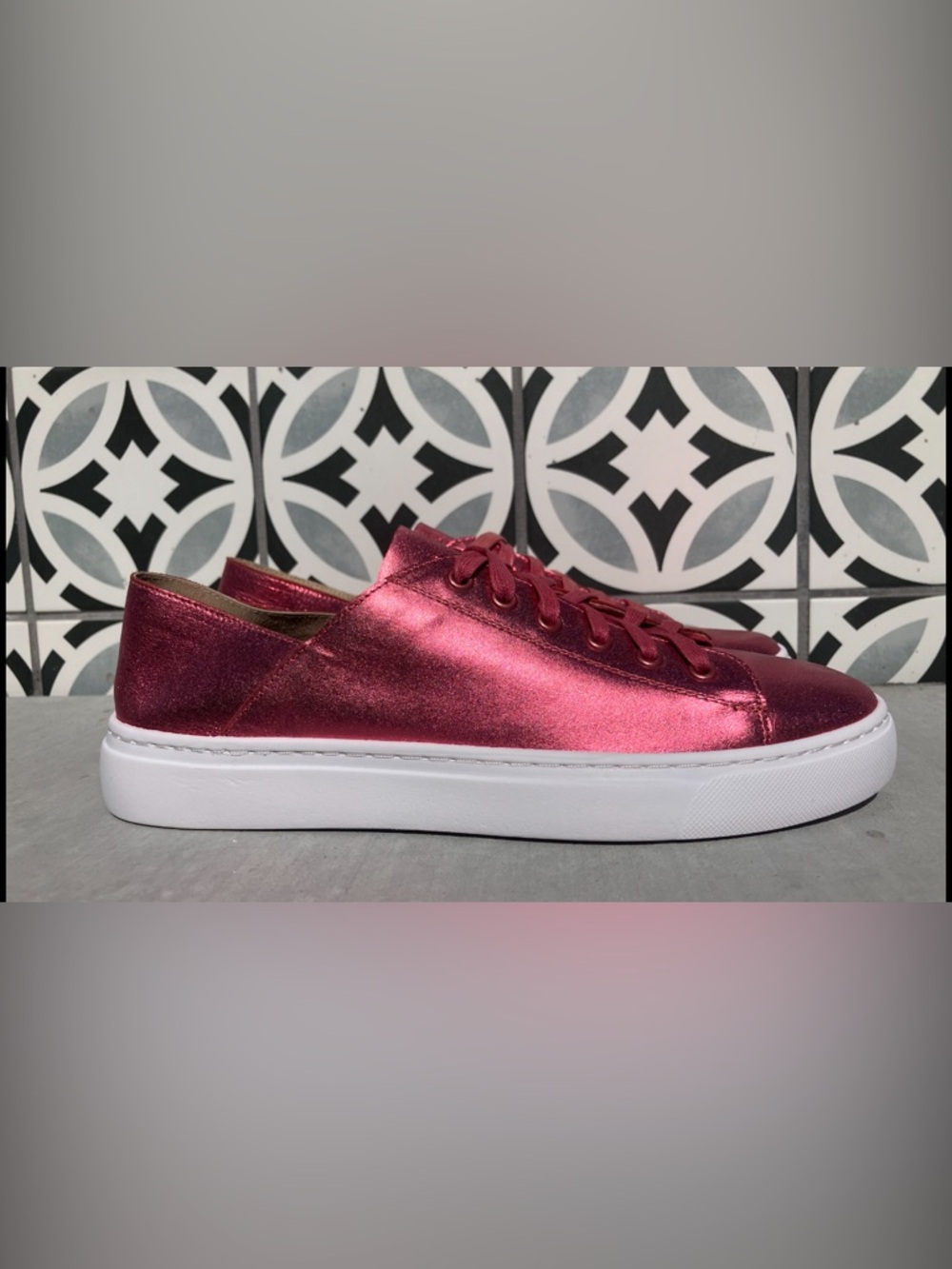 Metallic Sneakers